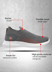 Lightweight Sports Running Walking Trekking Shoes For Men (SCZ-5502)