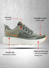 Lightweight Sports Running Walking Trekking Shoes For Men (SCZ-6001)