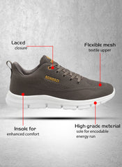 Lightweight Sports Running Walking Trekking Shoes For Men (SCZ-5606)