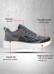 Lightweight Sports Running Walking Trekking Shoes For Men (SCZ-6003)
