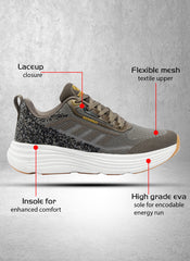 Lightweight Sports Running Walking Trekking Shoes For Men (SCZ-6009)