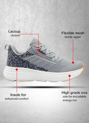 Lightweight Sports Running Walking Trekking Shoes For Men (SCZ-6010)