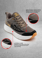 Lightweight Sports Running Walking Trekking Shoes For Men (SCZ-6002)