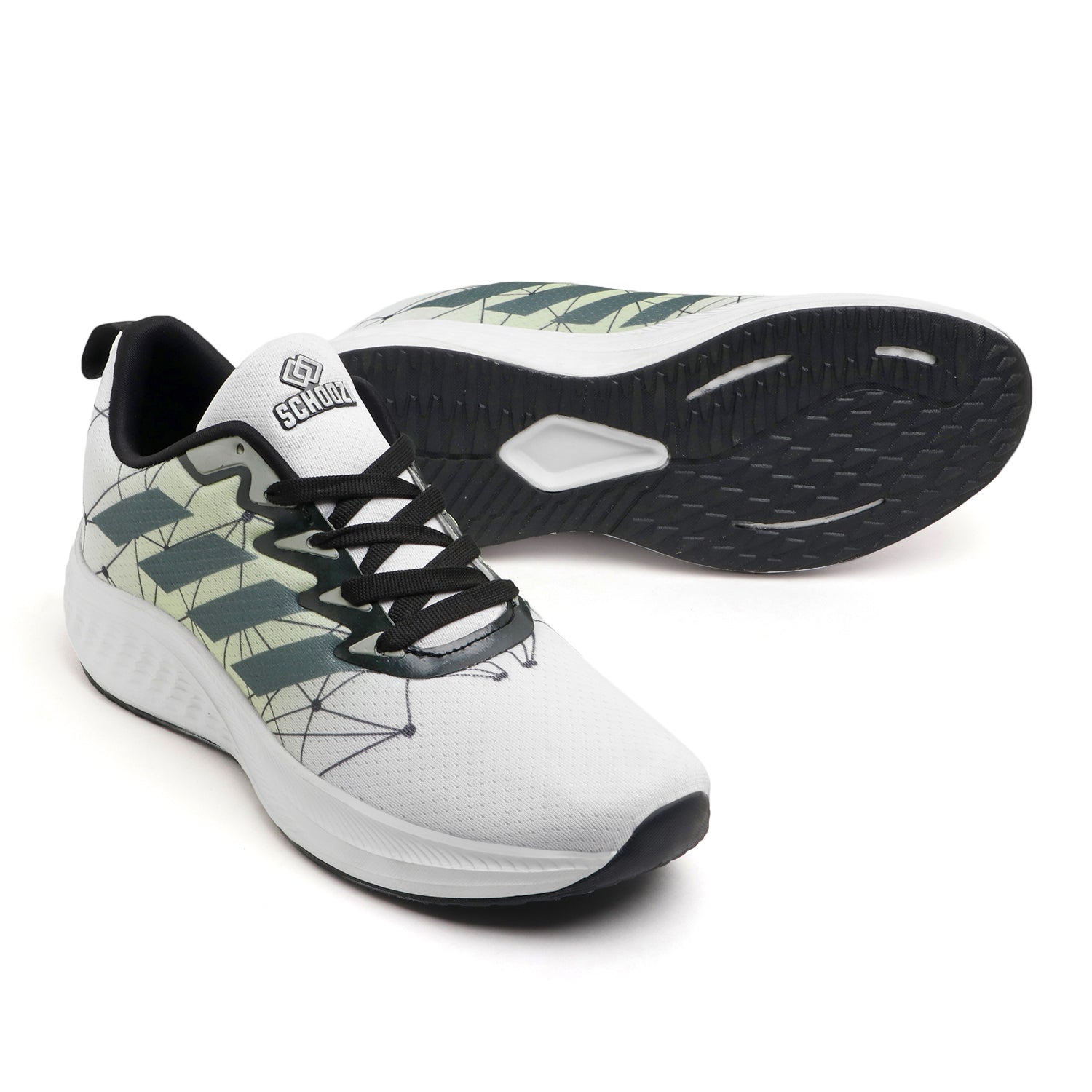 StreetVibe White Chunky Sneakers