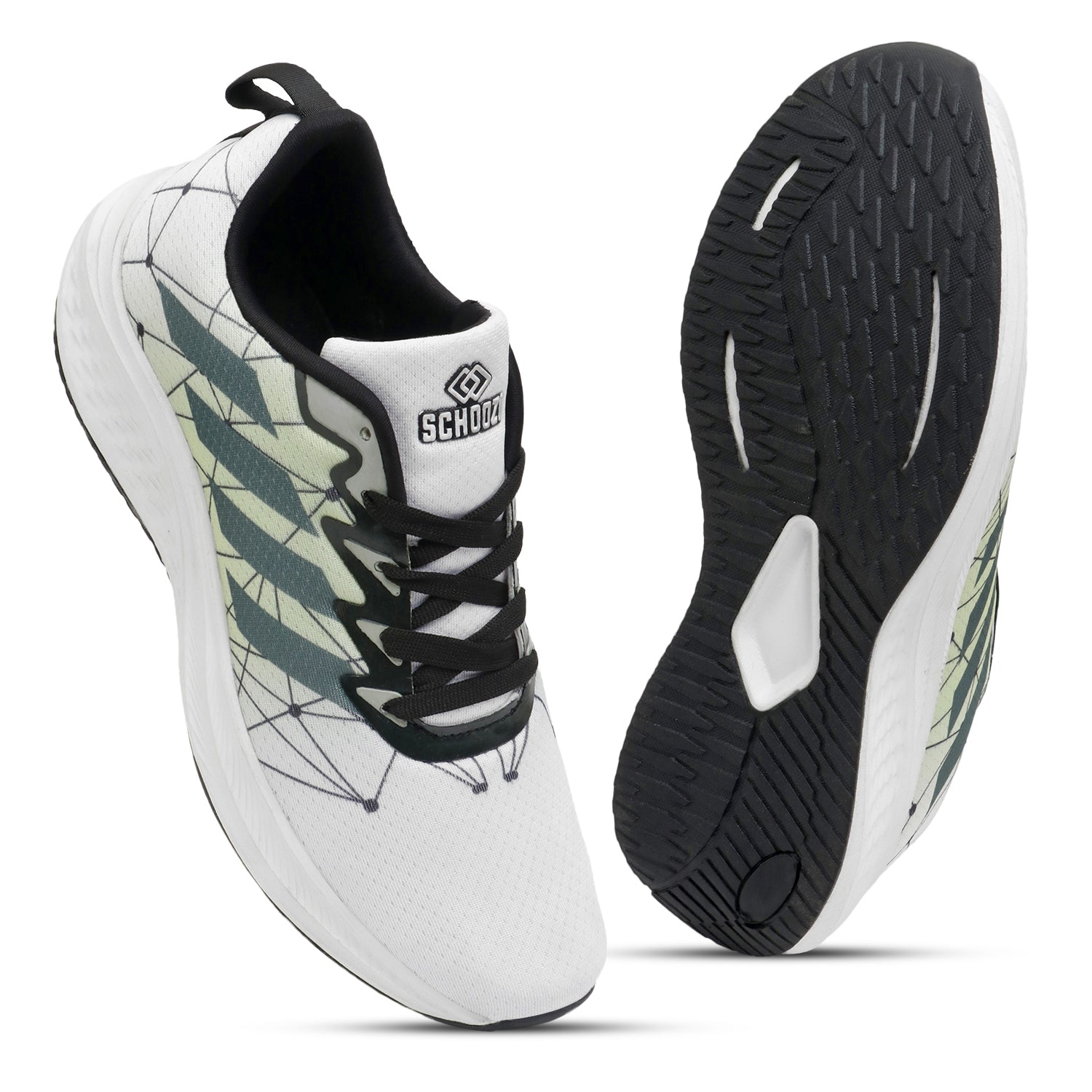 StreetVibe White Chunky Sneakers