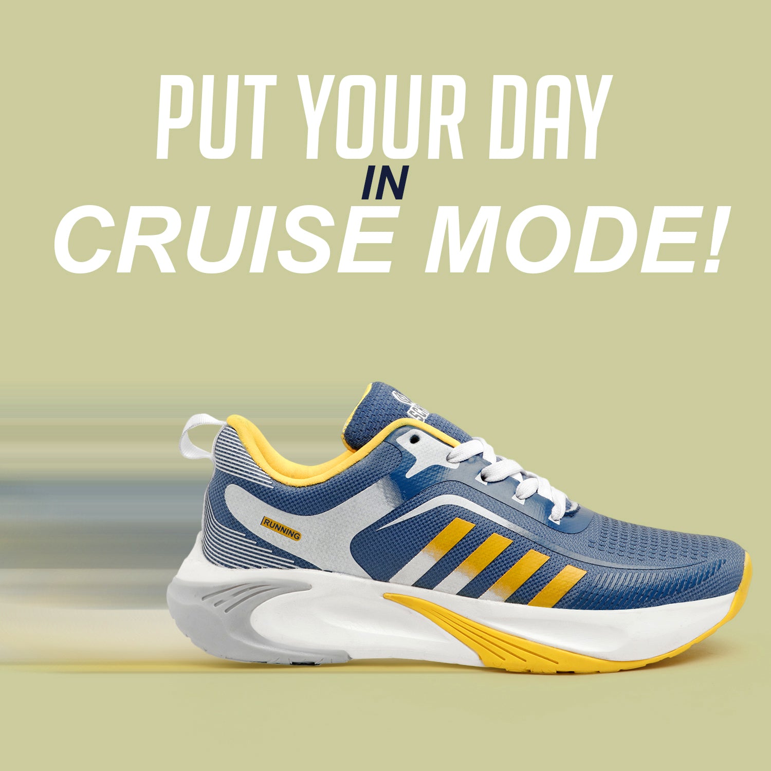 GraphiteFlex Casual Trainers