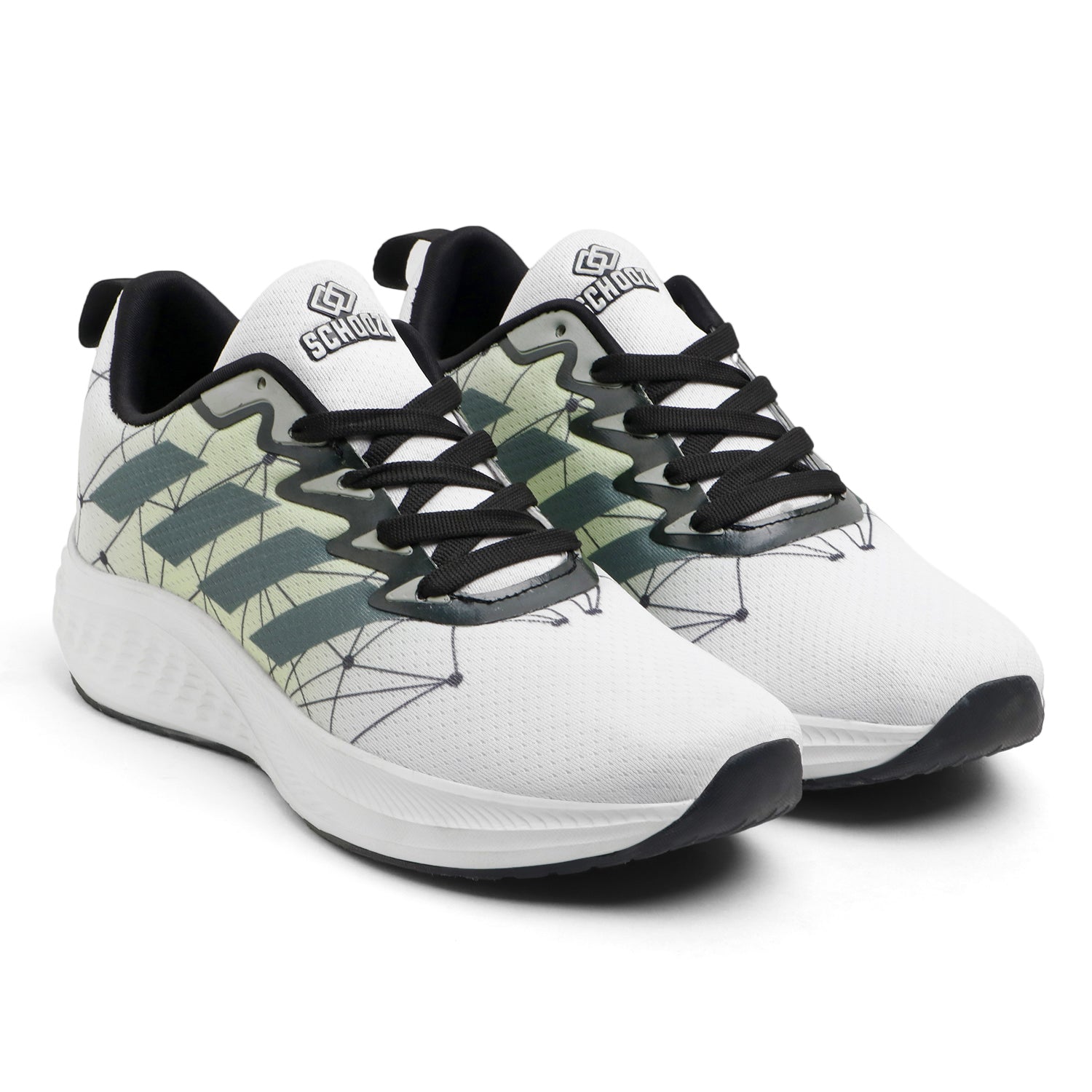 StreetVibe White Chunky Sneakers