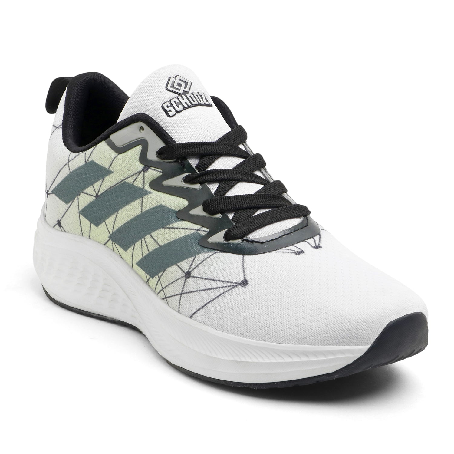 StreetVibe White Chunky Sneakers